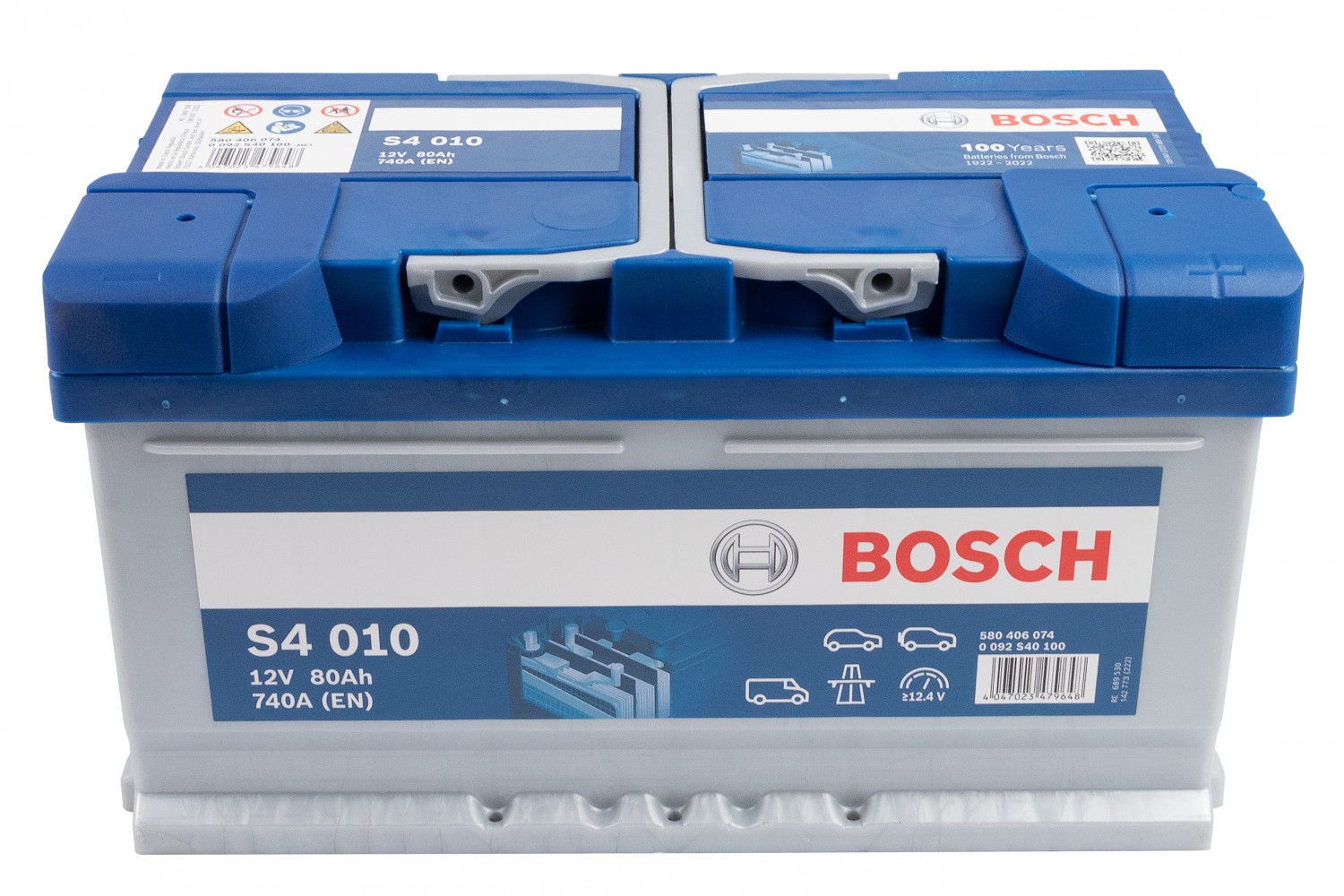 АКУМУЛЯТОР BOSCH 12В/80АГ/740А/18,79КГ